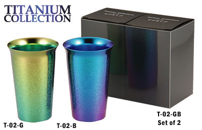 Titanium Beer Cup Set